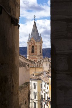 Büyülü şehir Cuenca, İspanya.