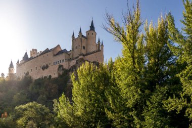 Segovia şehri, İspanya.
