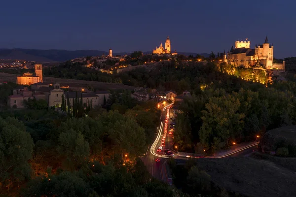 Città di Segovia, Spagna. — Foto Stock