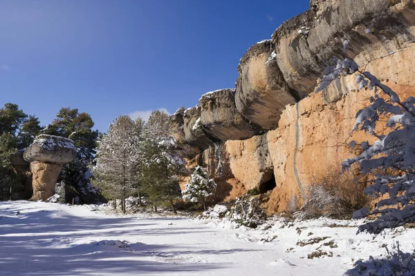 Verzauberte Stadt Cuenca, Spanien. lizenzfreie Stockfotos