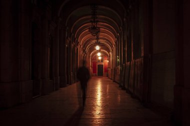 Praça yapmak comercio, lisbon, Portekiz.
