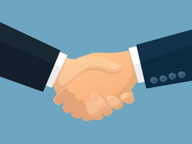 İş ortaklığı vektör çizim