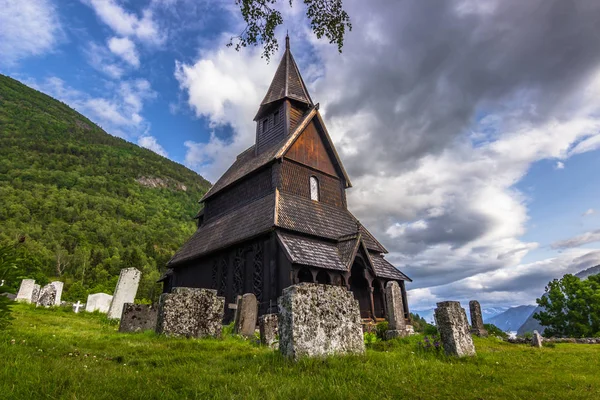 23 de julho de 2015: A Igreja Stave de Urnes, Noruega — Fotografia de Stock