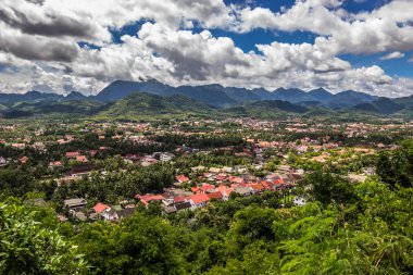 20 Eylül 2014: Panorama Luang Prabang, Laos
