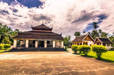 20 Eylül 2014: Budist stupa Luang Prabang, Laos