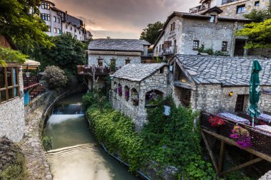 11 Temmuz 2016: Mosta eski şehrin pitoresk bir restoranda
