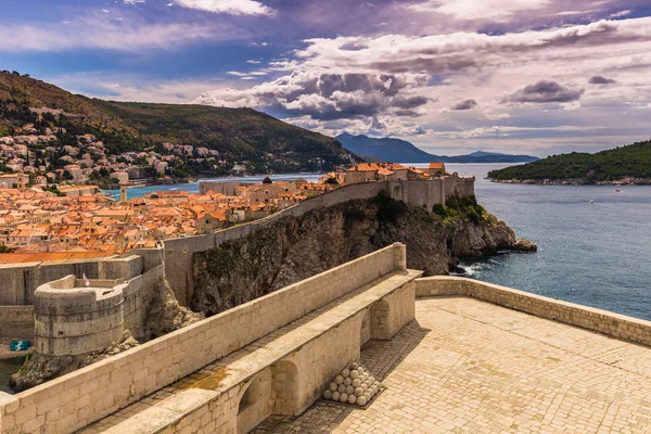 Juli 2016 Die Alte Befestigte Stadt Dubrovnik — Stockfoto