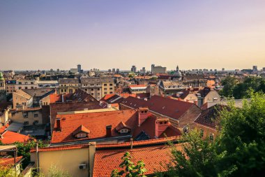 23 Temmuz 2016: Zagrep, Hırvatistan'ın eski şehir
