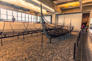 04 Aralık 2016: Viking Viking gemi Museu içinde gemi.