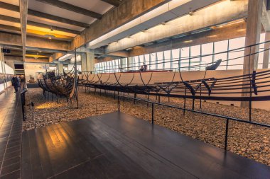 04 Aralık 2016: Viking gemi içinde Viking gemi Müzesi