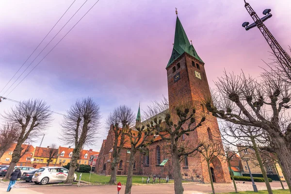 2016 年 12 月 3 日︰ 一个教堂里，丹麦赫尔辛格 — 图库照片