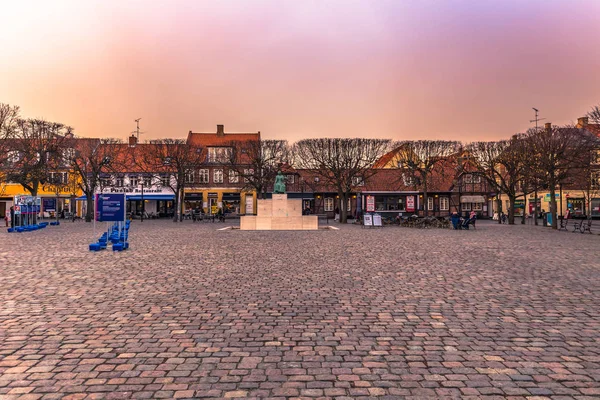 December 2016 Center Old Town Helsingor Denmark — Stock Photo, Image