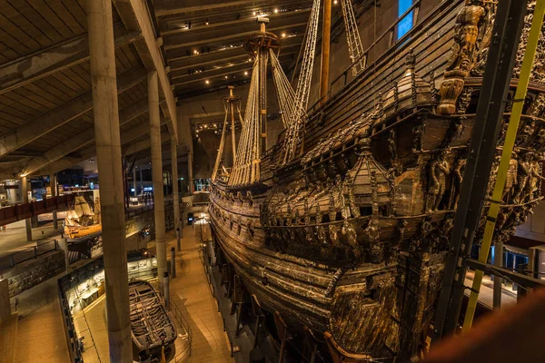 January 21, 2017: The Vasa ship museum in Stockholm, Sweden — Stock Photo, Image