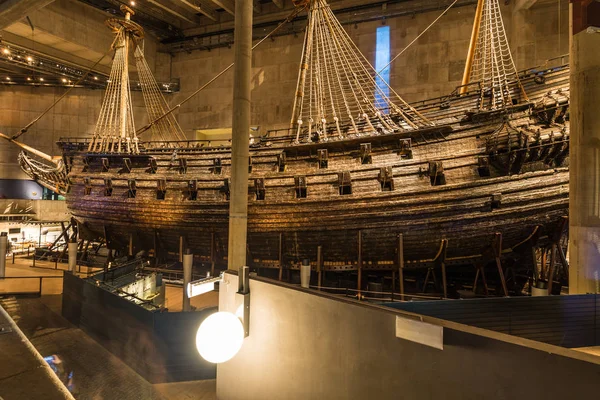 January 21, 2017: The Vasa ship museum in Stockholm, Sweden — Stock Photo, Image