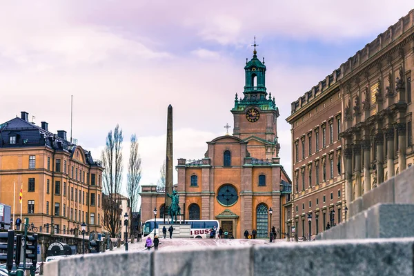 21 gennaio 2017: Cattedrale di Stoccolma, Svezia — Foto Stock