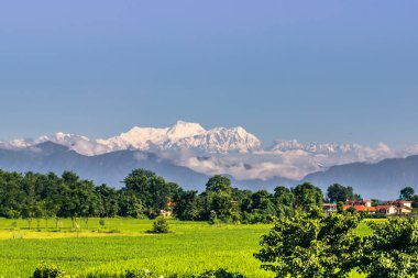 02 Eylül 2014 - Himalaya Dağları Sauraha, Nepa gördüm