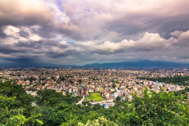19 Ağustos 2014 - Katmandu, Nepal Panoraması