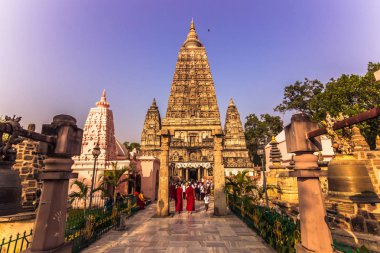30 Ekim 2014: Bodhgaya, Hindistan