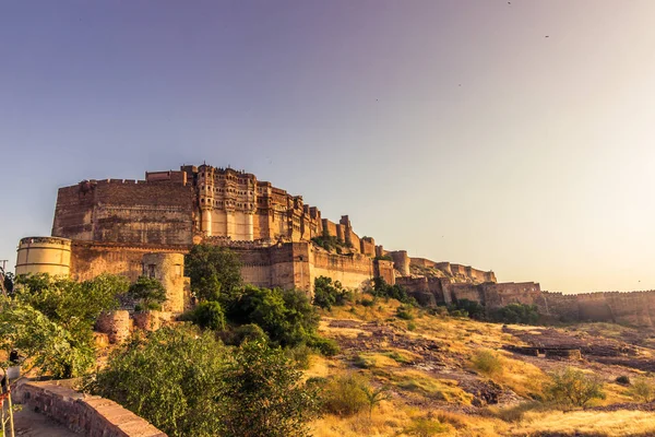 05 de novembro de 2014: O forte de Mehrangarh em Jodhpur, Índia — Fotografia de Stock