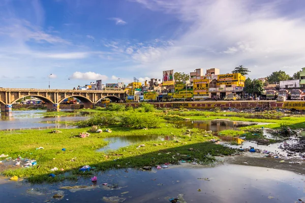 13 de novembro de 2014: Paisagem em torno de Madurai, Índia — Fotografia de Stock