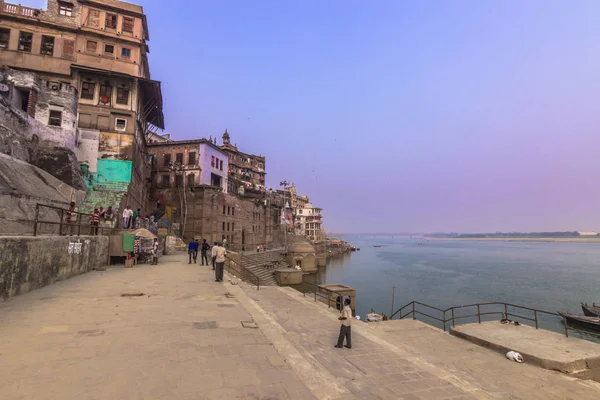 31 Ekim 2014: Varanasi, Türkiye sahillerinin Panoraması — Stok fotoğraf