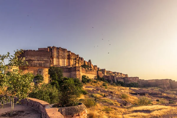 05 novembre 2014: Il forte Mehrangarh a Jodhpur, India — Foto Stock