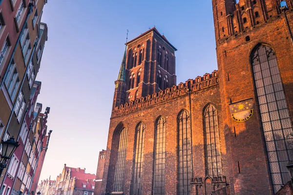 28 gennaio 2017: Cattedrale di Santa Maria a Danzica, Polonia — Foto Stock