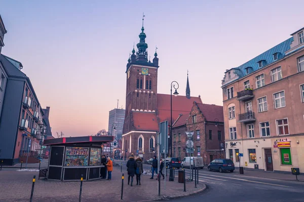 28 januari 2017: Gamla stan i Gdansk, Polen — Stockfoto