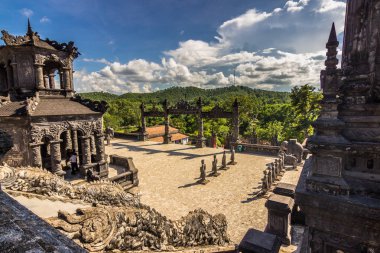 September 30, 2014 - Royal Tombs in Hue, Vietnam clipart