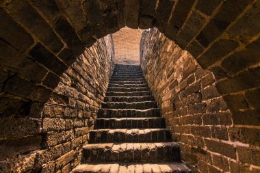 Çin - 19 Temmuz 2014: Çin Jinshanling içinde