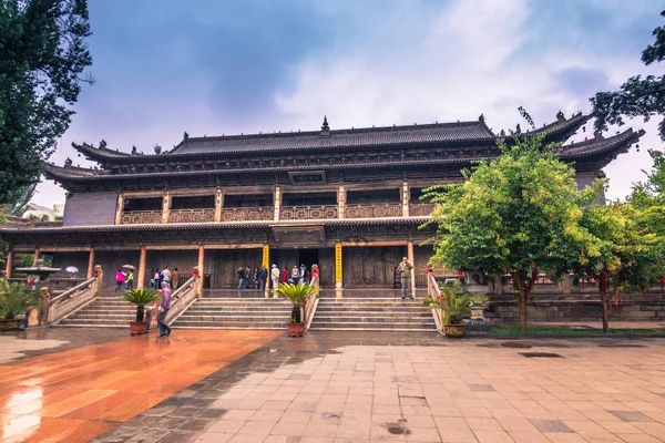 Zhangye, China - August 03, 2014: Buddhist temple in Zhangye, China — Stock Photo, Image