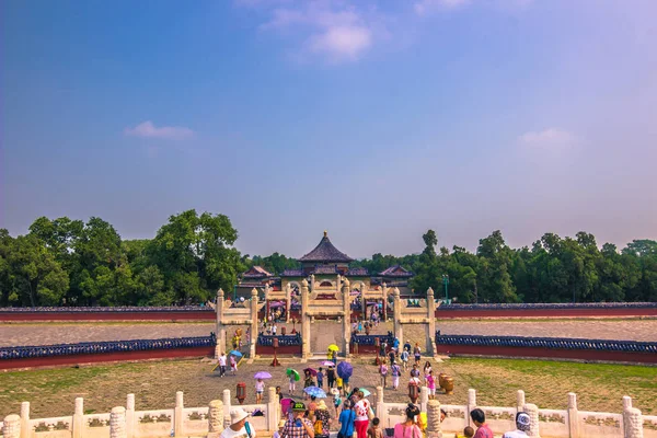 北京，中国-2014 年 7 月 20 日︰ 天坛情结 — 图库照片