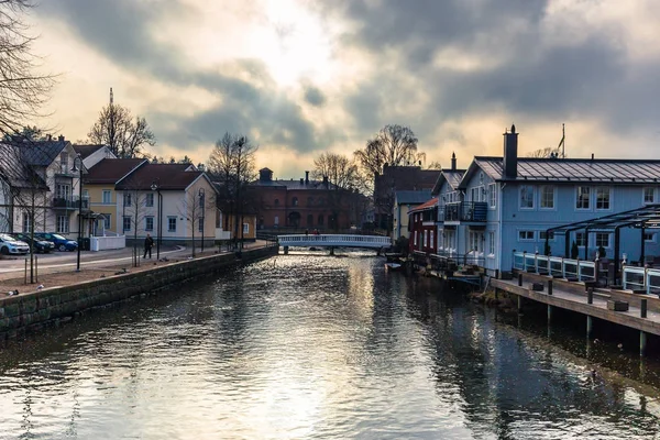 Norrtalje Suecia Abril 2017 Casco Antiguo Norrtalje Suecia — Foto de Stock