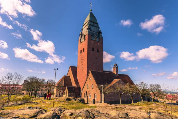 Göteborg, Schweden - 14. April 2017: masthugg church in Göteborg — Stockfoto