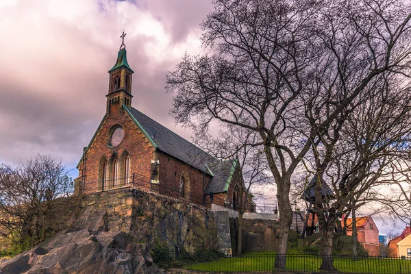 Göteborg, Zweden - 14 April 2017: Kapel van het St. Birgittas in Göteborg — Stockfoto