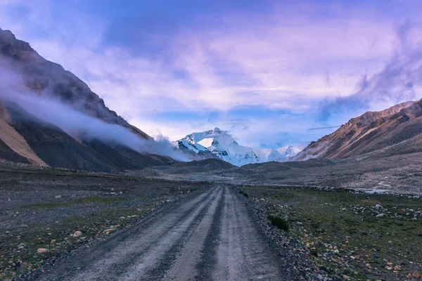 15. srpna 2014 - Mount Everest, Tibet — Stock fotografie