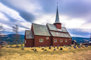 Hegge, Norway - May 13, 2017: Hegge Stave Church, Norway