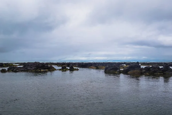 Galapagos Inseln August 2017 Landschaft Der Lavatunnel Der Insel Isabela — Stockfoto