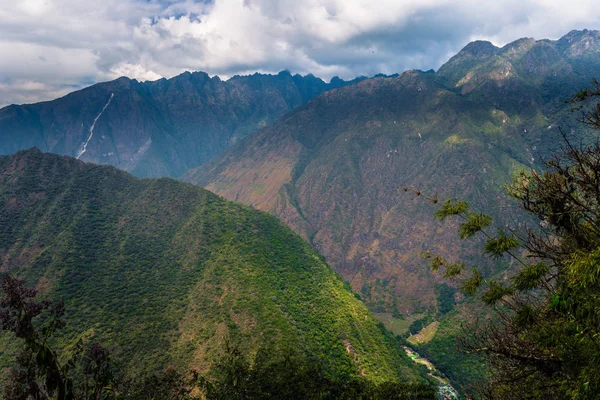 Inca Trail Peru August 2017 Wilde Landschaft Des Inca Trail — Stockfoto