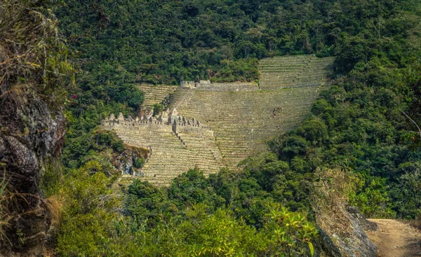 Camino Inca, Perú - 03 de agosto de 2017: Vista panorámica de los Antiguos —  Fotos de Stock