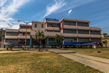 Havana, Küba - 27 Mart 2016: Okul Havana, Küba
