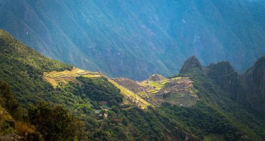 Machu Picchu, Peru - 03 Ağustos 2017: Machu Picchu Panoraması, 
