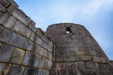 Machu Picchu, Peru - 04 Ağustos 2017: Machu PICC, Antik şehir