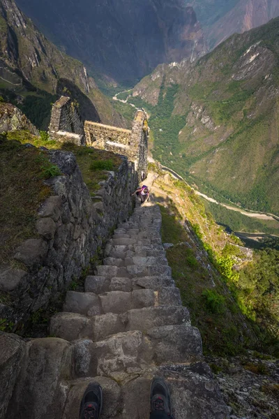 Machu Picchu, Perú - 04 de agosto de 2017: Antigua Ciudad de Machu Picc — Foto de Stock