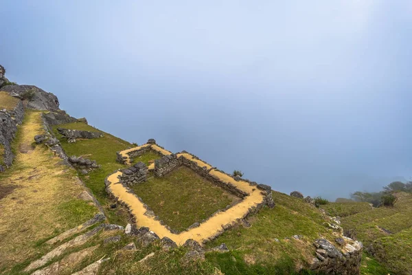 Machu Picchu, Peru - 2017. augusztus 04.: Ősi város a Machu Picc — Stock Fotó