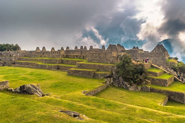 Machu Picchu, Peru - 04 srpna 2017: Starobylé město Machu Picco — Stock fotografie