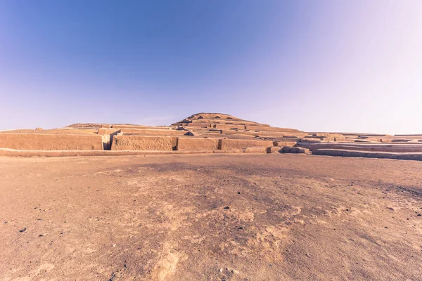 Nazca Pérou Août 2017 Ruines Antiques Cahuachi Nazca Pérou — Photo