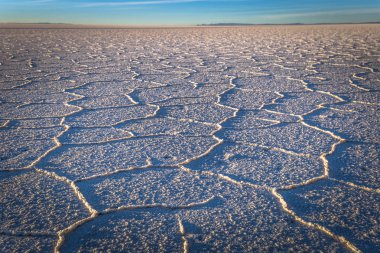 Manzara Uyuni tuz daireler, Bolivya