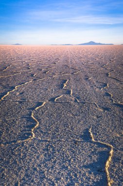 Manzara Uyuni tuz daireler, Bolivya