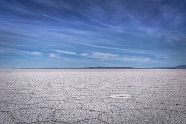 Manzara Uyuni tuz daireler, Bolivya